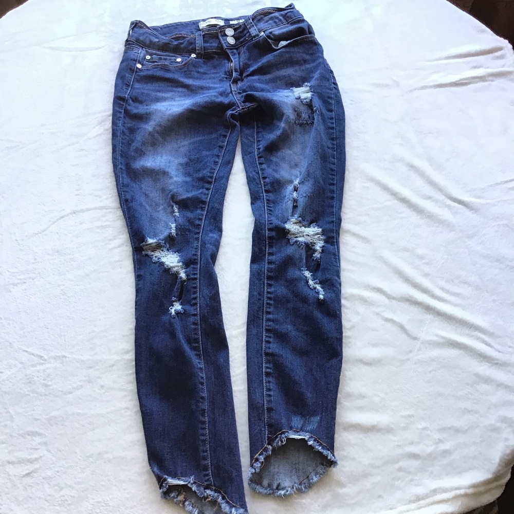 Indigo rein jean , blue size 7 stretchy.
